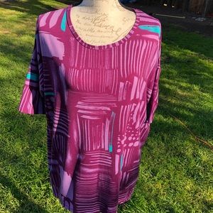 LuLaRoe “Irma” S Purple